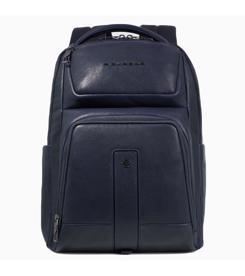 Piquadro: Zaino Pelle, 2 Comparti, PC 14"